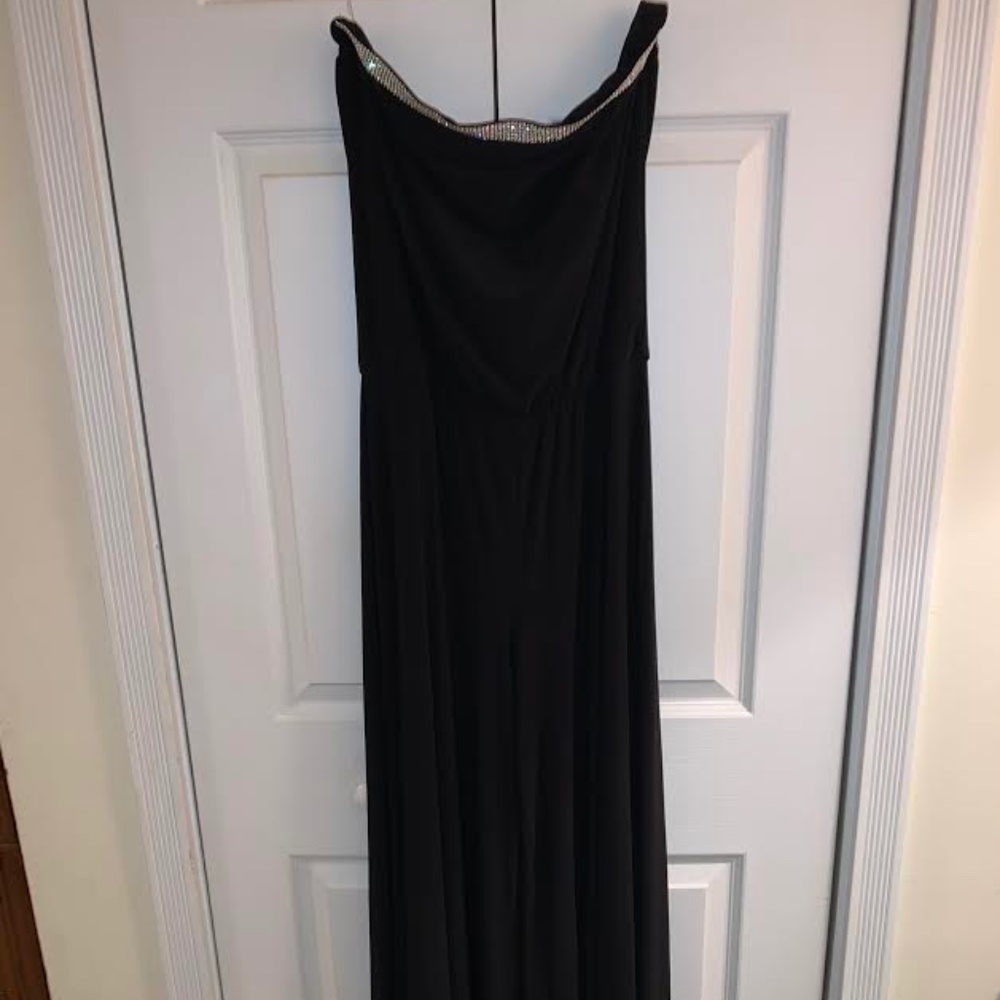 Bling Strapless Jumpsuit